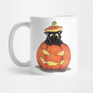 Pumpkin cat Mug